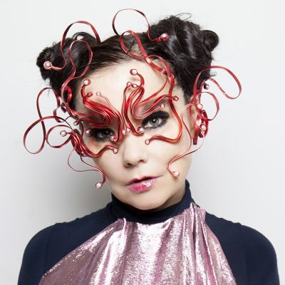 TOKYO, JAPAN - JUNE 28:  Bjork attends the 'Making of Bjork Digital' at the National Museum of Emerging Science on June 28, 2016 in Tokyo, Japan. In the event Bjork delivered world's first 360-degree virtual reality live streaming performance for the first time in the world. The recorded performance will be exhibited at 'Bjork Digital - Music and Virtual Reality' from June 29 to July 18, 2016.  (Photo by Santiago Felipe/Getty Images)