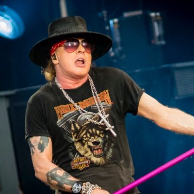 OTTAWA, ON - AUGUST 21:  Axl Rose of Guns N' Roses performs onstage during the 'Not In This Lifetime' Tour at TD Place Stadium on August 21, 2017 in Ottawa, Canada.  (Photo by Mark Horton/Getty Images)